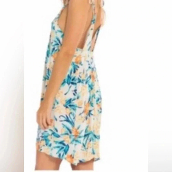 Tori Praver Swimwear Seafoam Cover Up Mini Dress size L - Picture 3 of 12